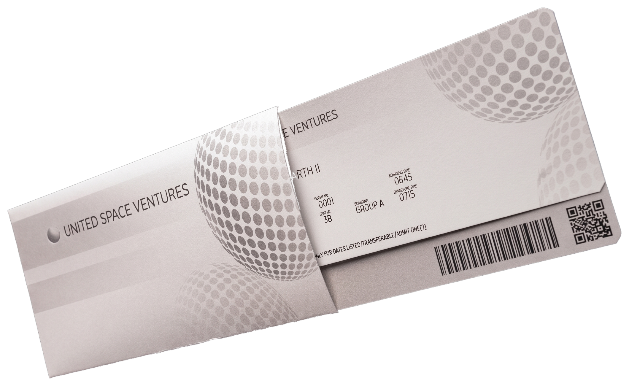 United Space Ventures ticket to Earth 2